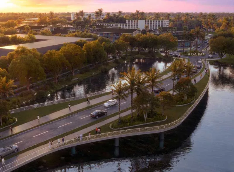 surfing real estate fort pierce florida - koa bay entrance