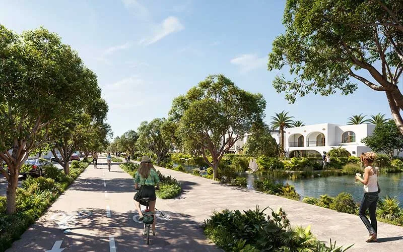| Koa Bay canal walkway